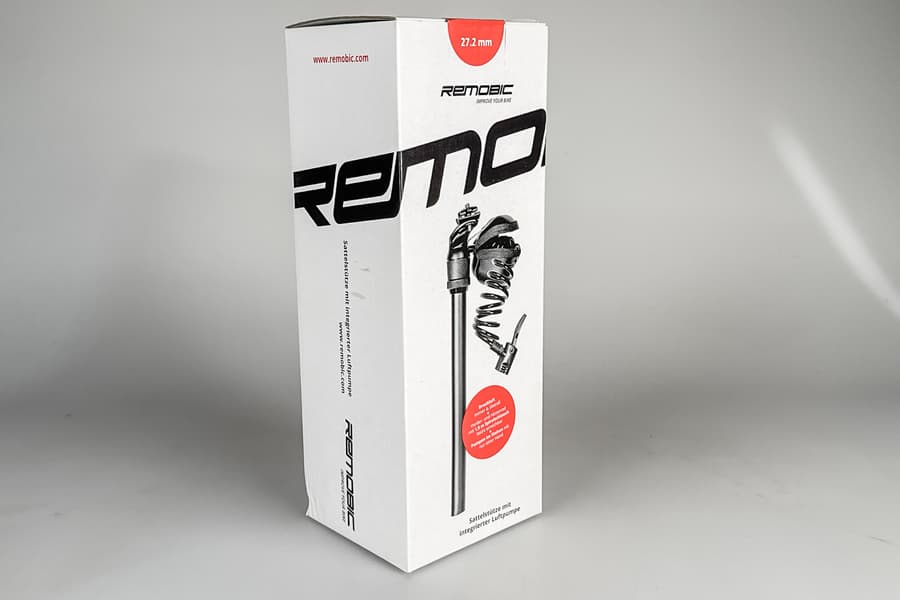 Sattelstütze mit integrierter Luftpumpe Remobic, originalverpackt